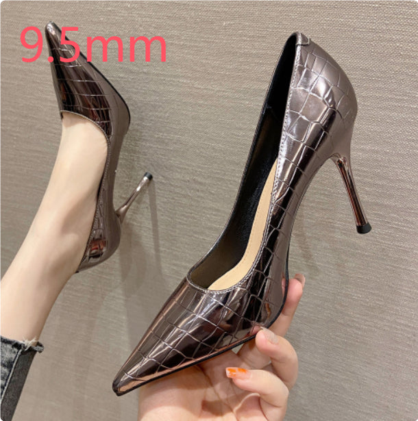 The Collins Metallic Pointed Stiletto by WentSchmick