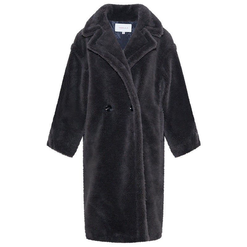 The Northwood Relaxed Grey Wool Coat by WentSchmick