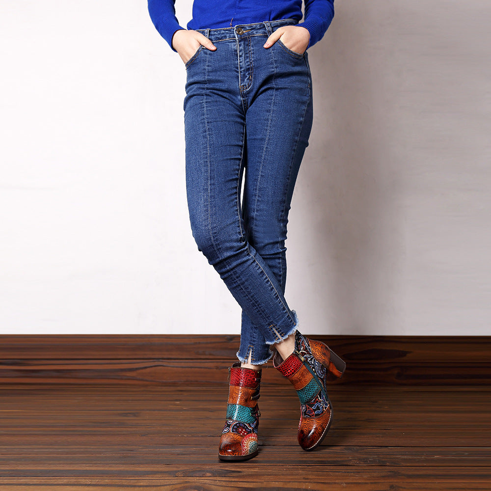 The Fitzroy Vintage Leather Ankle Boot by WentSchmick