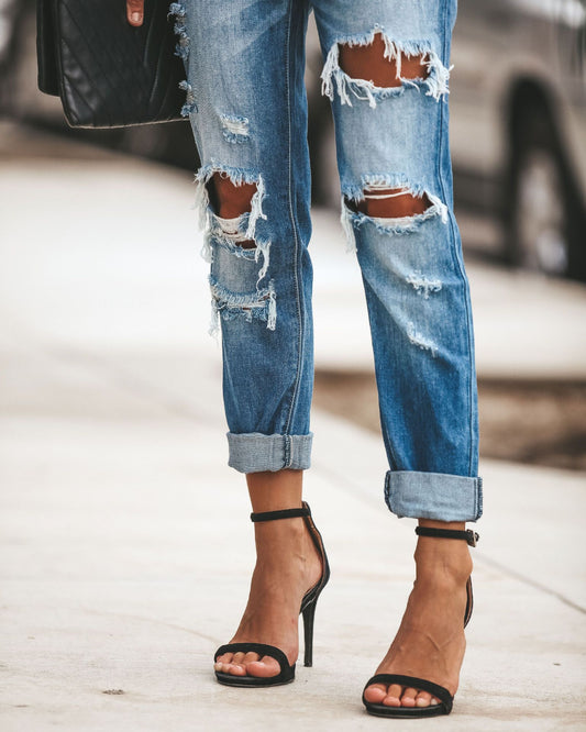 The Currumbin Distressed Ripped Jeans by WentSchmick