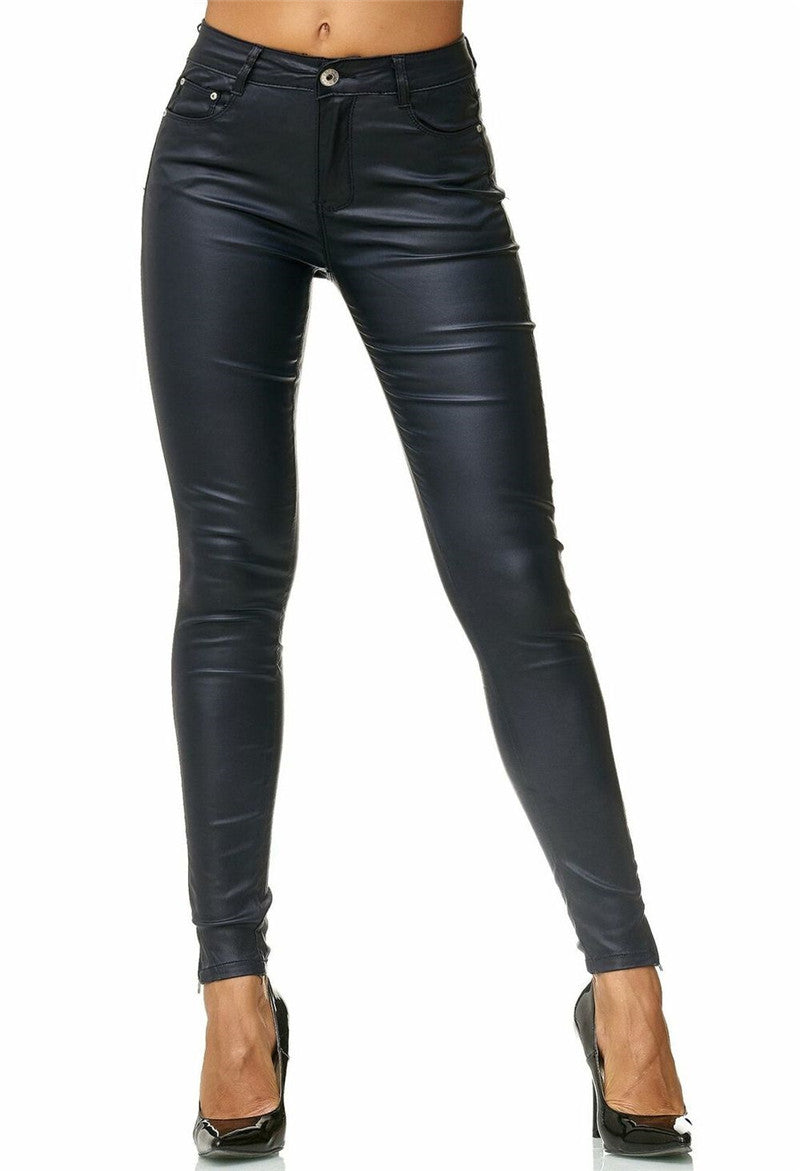 The Chippendale Faux Leather Trousers by WentSchmick