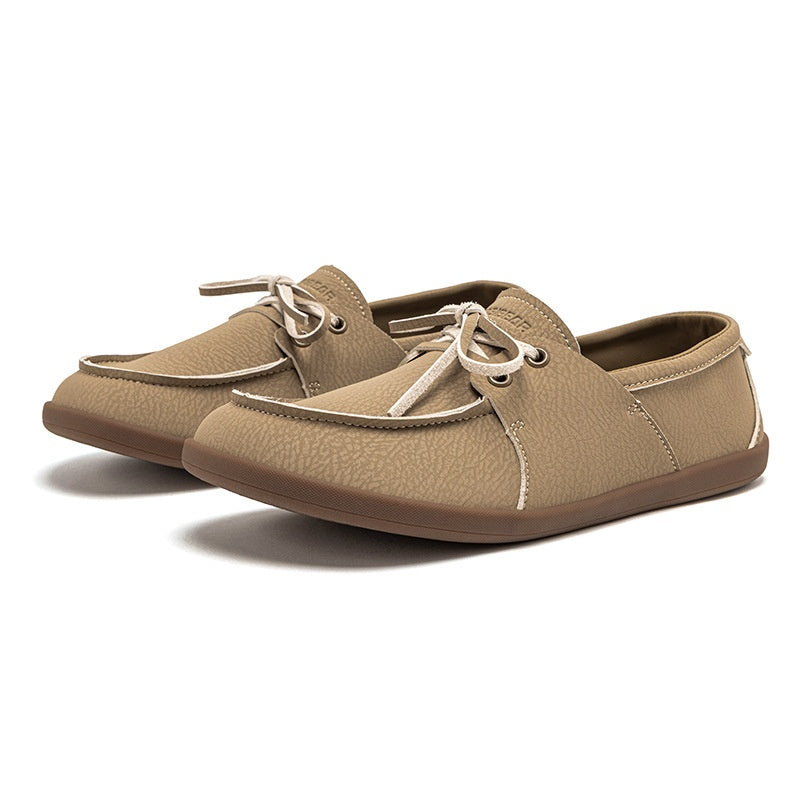 The Mentone Lace-Up Leather Patchwork Loafer by WentSchmick