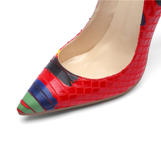 The Kirribilli Two-Tone Pointed Stiletto by WentSchmick