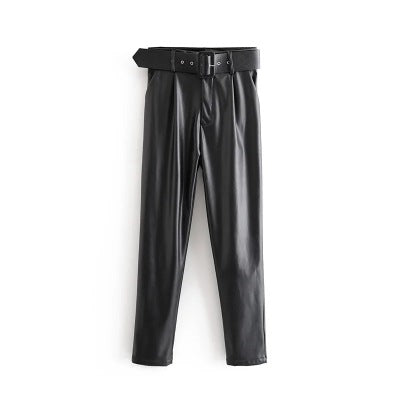 The Seddon Faux Leather Pants by WentSchmick