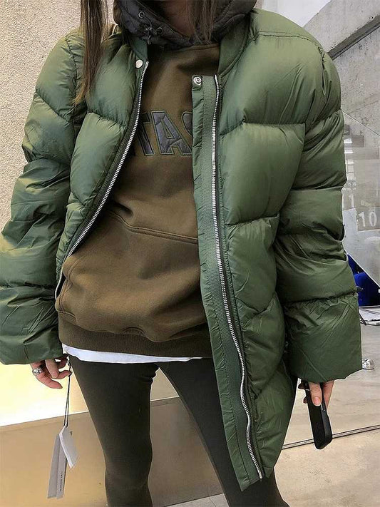 The Albany Collarless Padded Coat by WentSchmick
