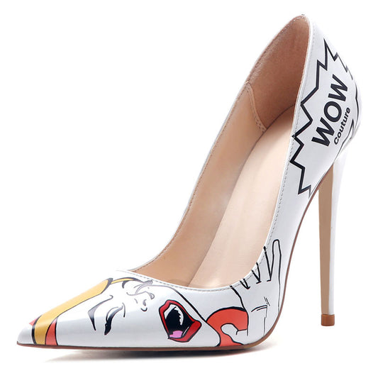 The Fremantle 3D Print Statement Stiletto by WentSchmick