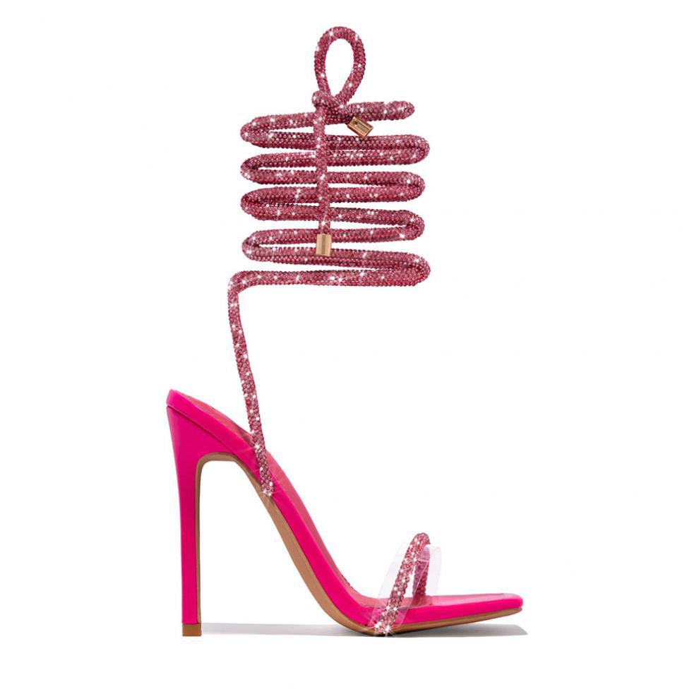 The New Farm Lace-Up Square-Toe Heel by WentSchmick