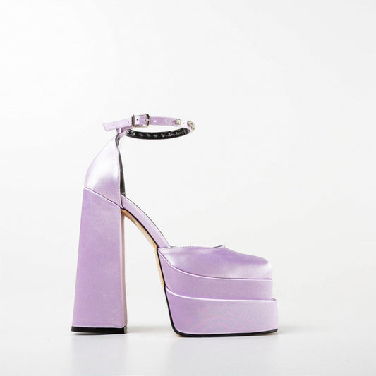 The Broadbeach Rhinestone Platform Heel by WentSchmick