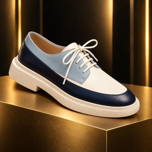 The Prospect | Platform Lace-Up Leather Loafer