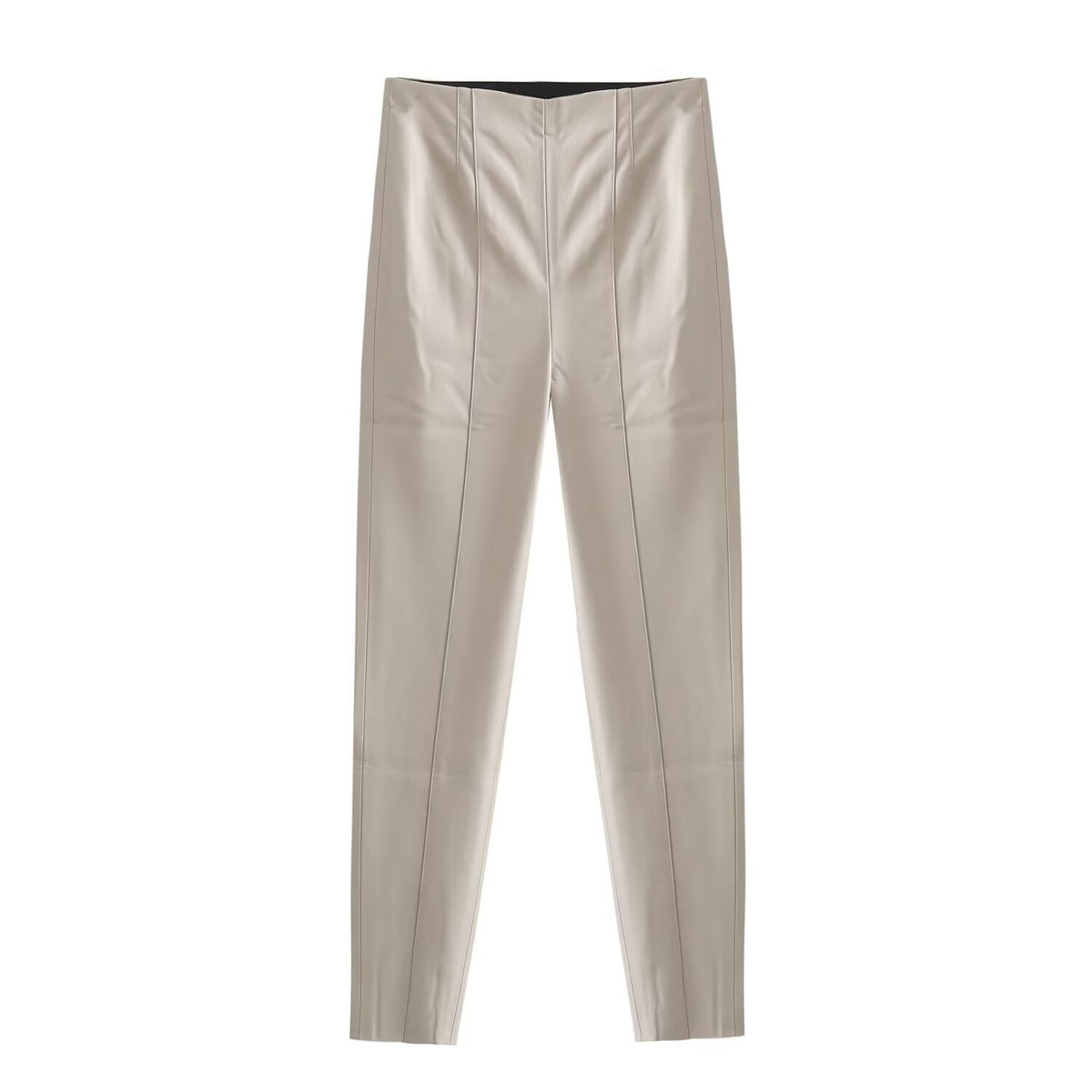 The Clayfield High-Waist Faux Leather Pants by WentSchmick