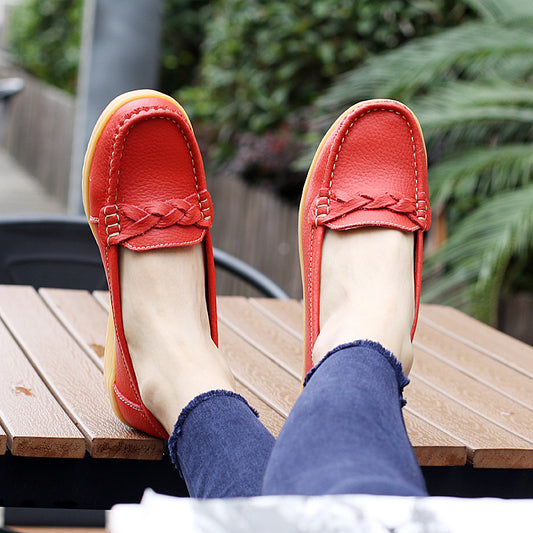 The Noosa Leather Wedge Loafer by WentSchmick