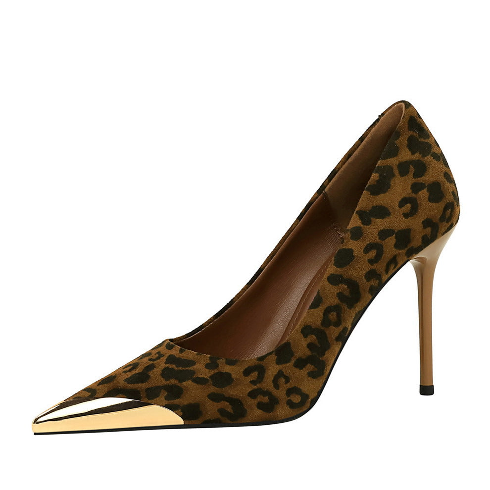 The Byron Suede Pointed Stiletto by WentSchmick