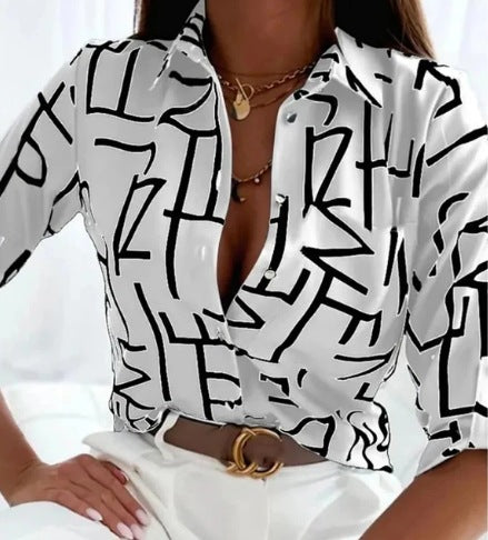 The Coolum Printed Long-Sleeve Shirt by WentSchmick