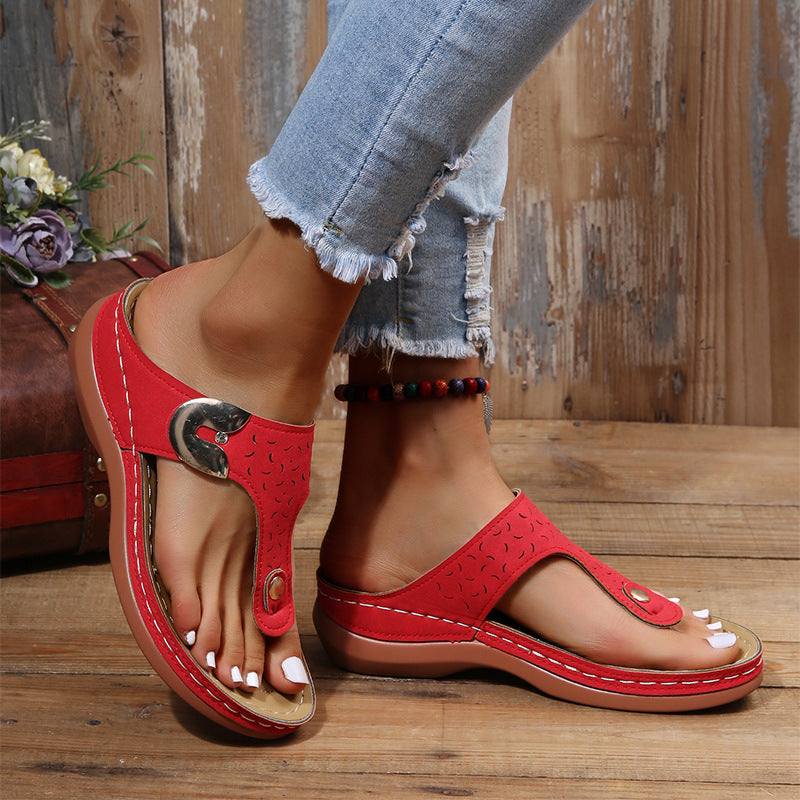The Avalon Wedge Flip-Flop by WentSchmick