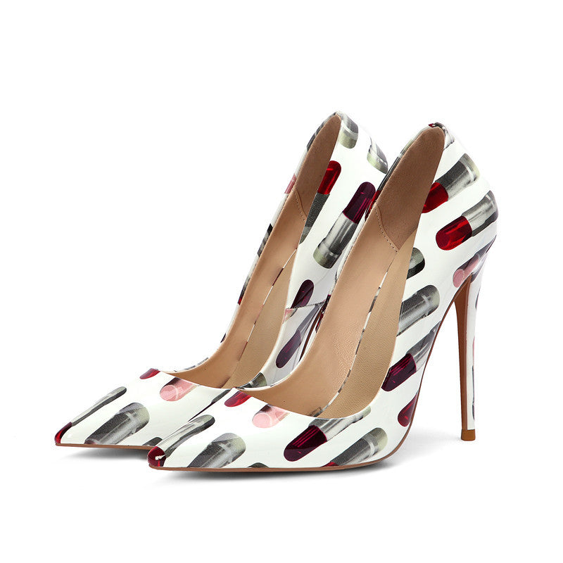 The Darlinghurst Hand-Painted Stiletto by WentSchmick