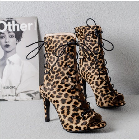 The Cabarita Cut-Out Peep-Toe Summer Boots by WentSchmick