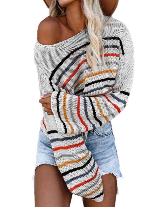 The Sorrento Striped Knit Sweater by WentSchmick