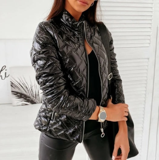 The Docklands Slim Zip-Up Short Jacket by WentSchmick