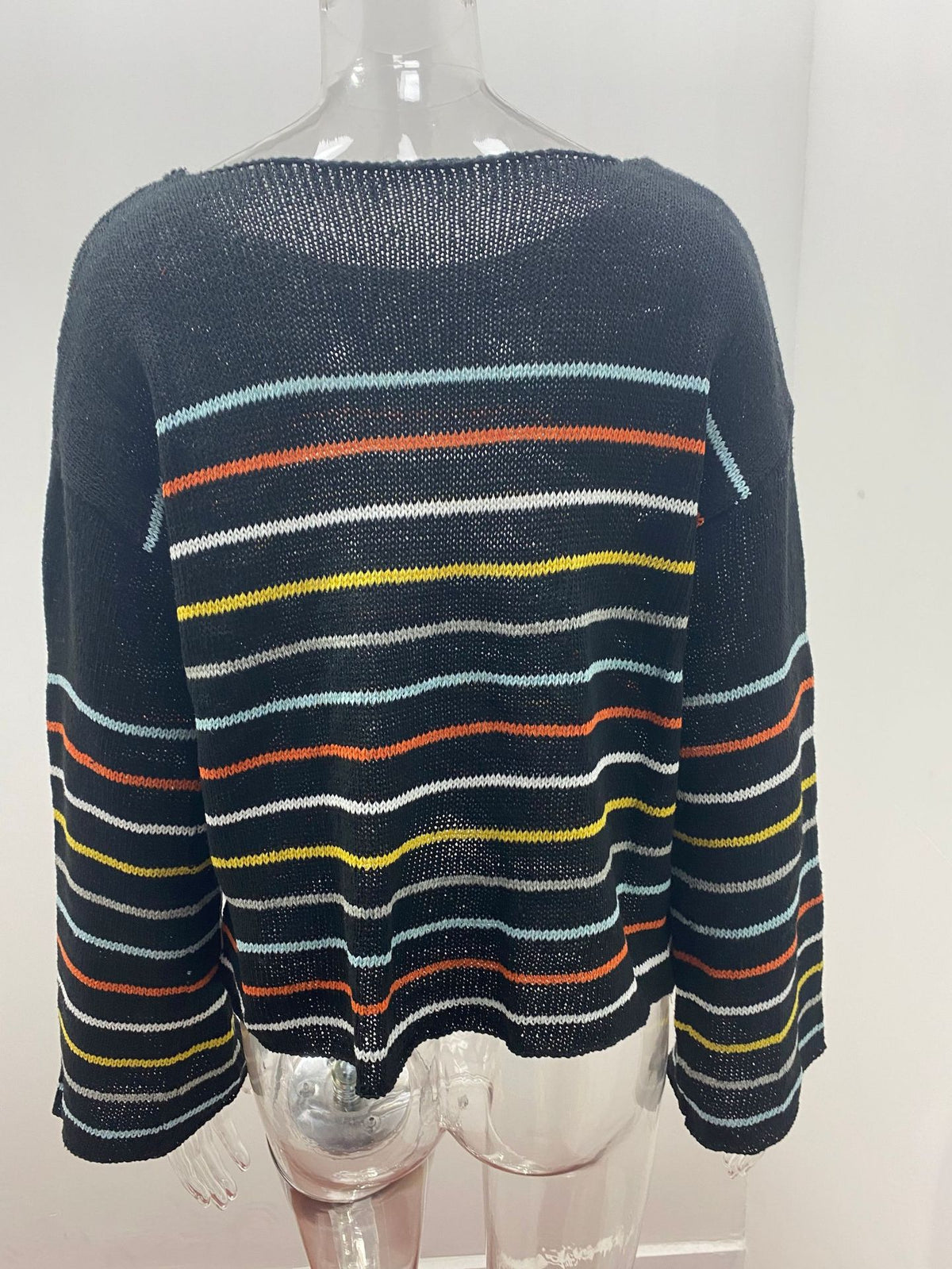 The Sorrento Striped Knit Sweater by WentSchmick
