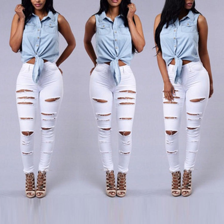 The Glebe High-Waist Skinny Jeans by WentSchmick