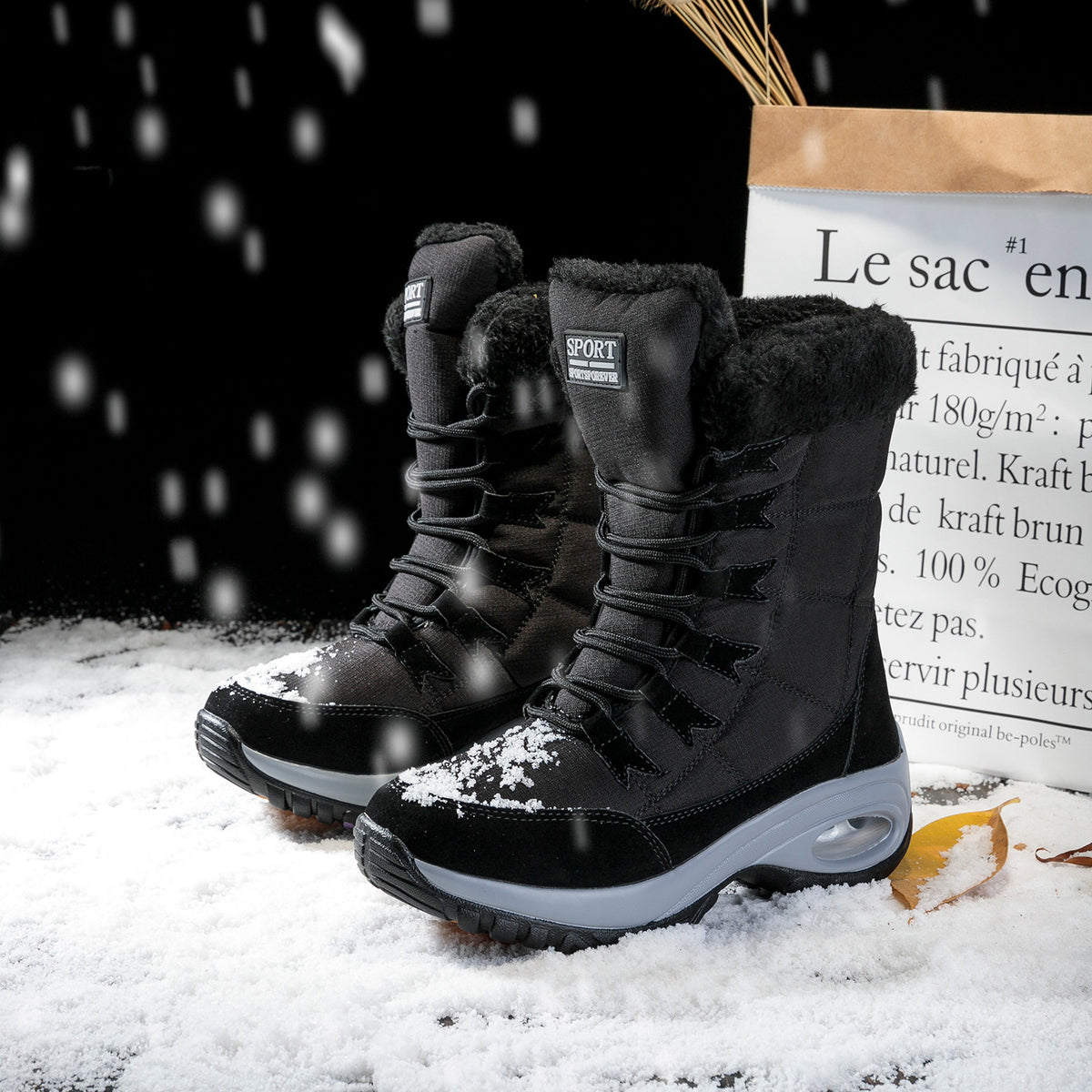 The Perisher Flat Snow Boot by WentSchmick
