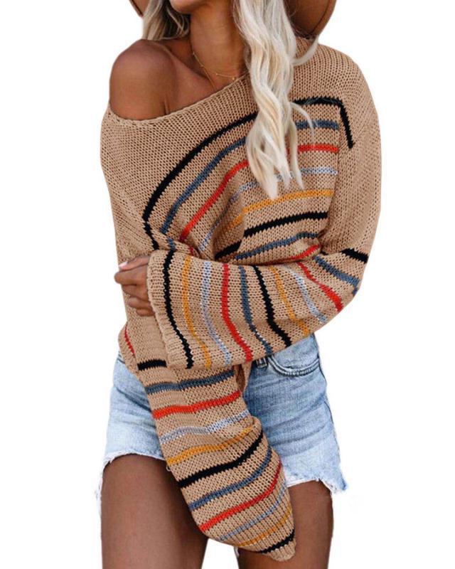 The Sorrento Striped Knit Sweater by WentSchmick