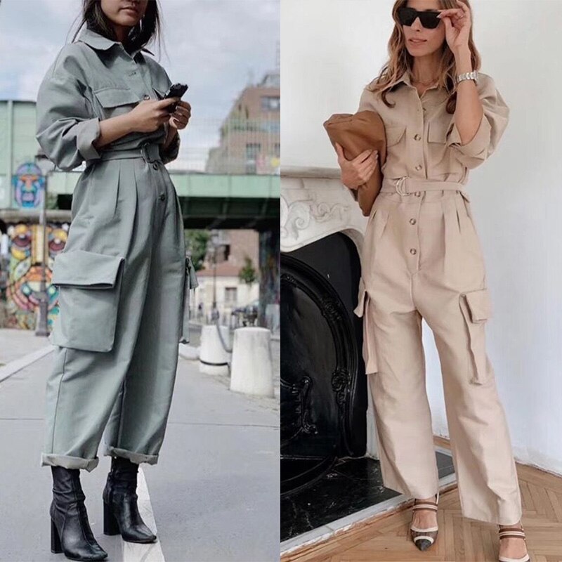 The Williamstown Shirt-Style Wide-Leg Jumpsuit by WentSchmick