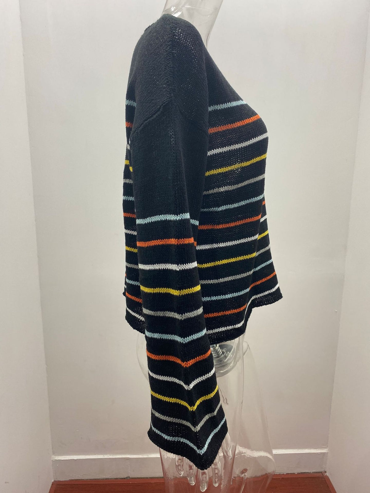 The Sorrento Striped Knit Sweater by WentSchmick