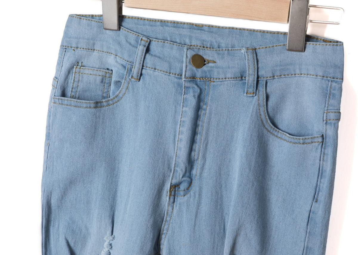The Crows Nest Ripped Stretch Jeans by WentSchmick