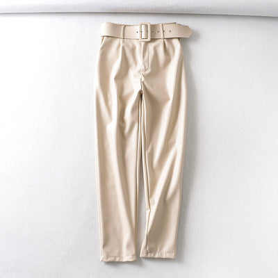 The Seddon Faux Leather Pants by WentSchmick