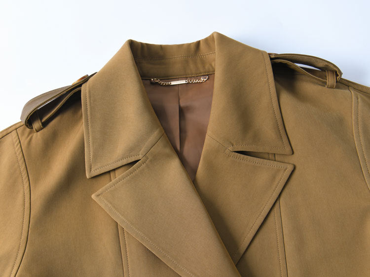 The Manuka Short Trench Coat by WentSchmick