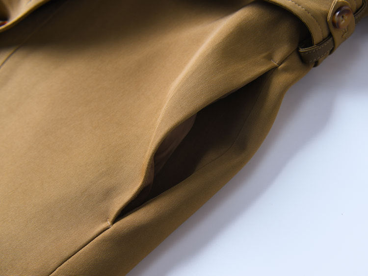 The Manuka Short Trench Coat by WentSchmick