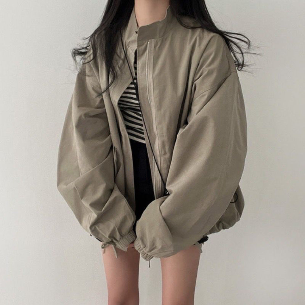 The Freshwater Oversized Baseball Jacket by WentSchmick