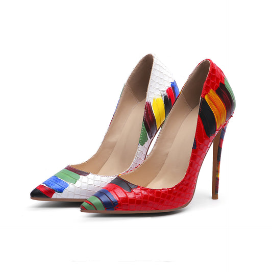 The Kirribilli Two-Tone Pointed Stiletto by WentSchmick