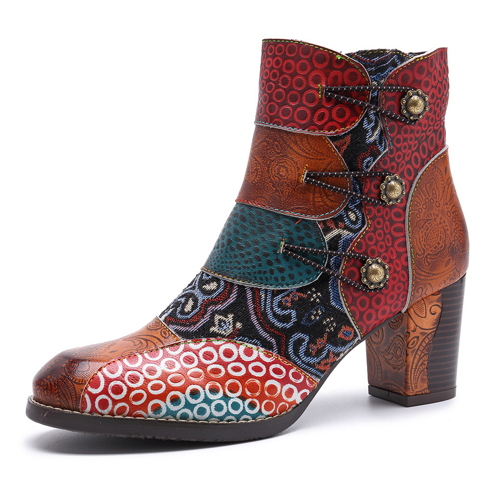 The Fitzroy Vintage Leather Ankle Boot by WentSchmick