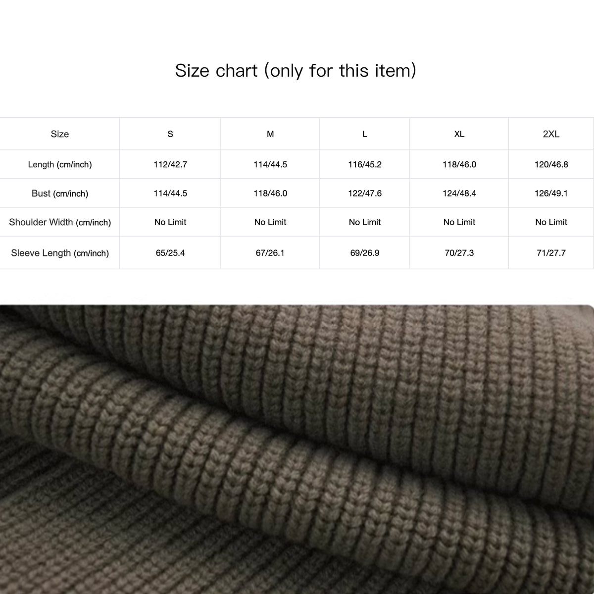 The Bicheno Long Heavy Knit Cardigan by WentSchmick