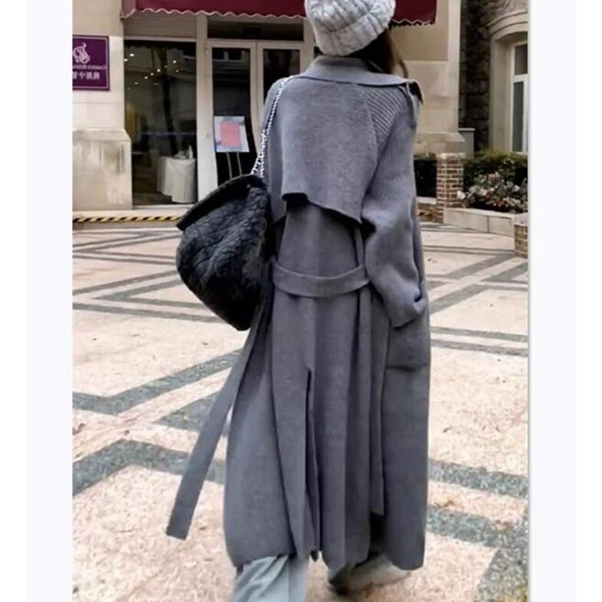 The Bicheno Long Heavy Knit Cardigan by WentSchmick