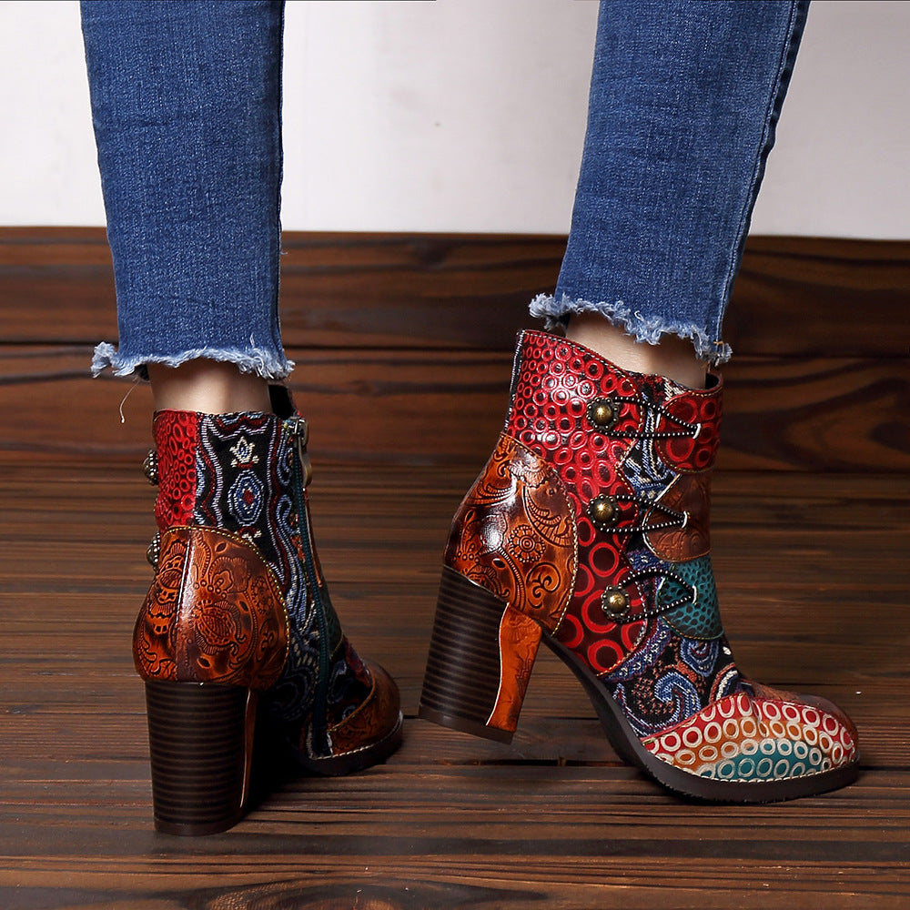 The Fitzroy Vintage Leather Ankle Boot by WentSchmick
