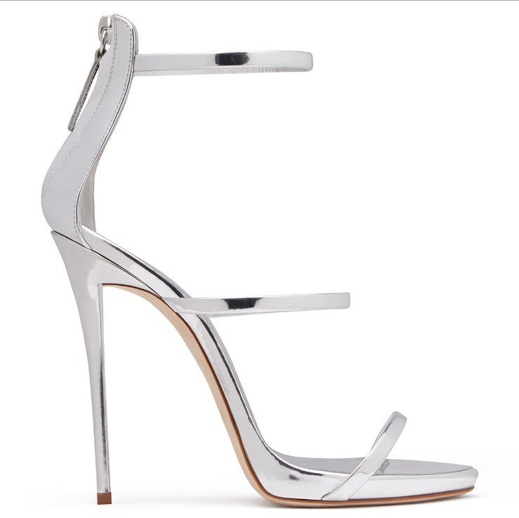 The Mosman Park Patent Ankle-Strap Peep-Toe Heels by WentSchmick
