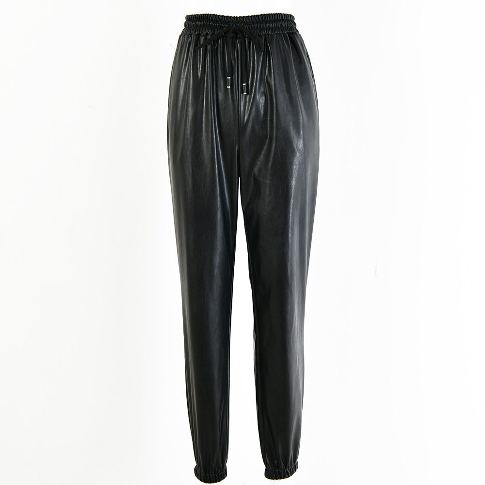 The Moore Park Slim Faux Leather Pants by WentSchmick