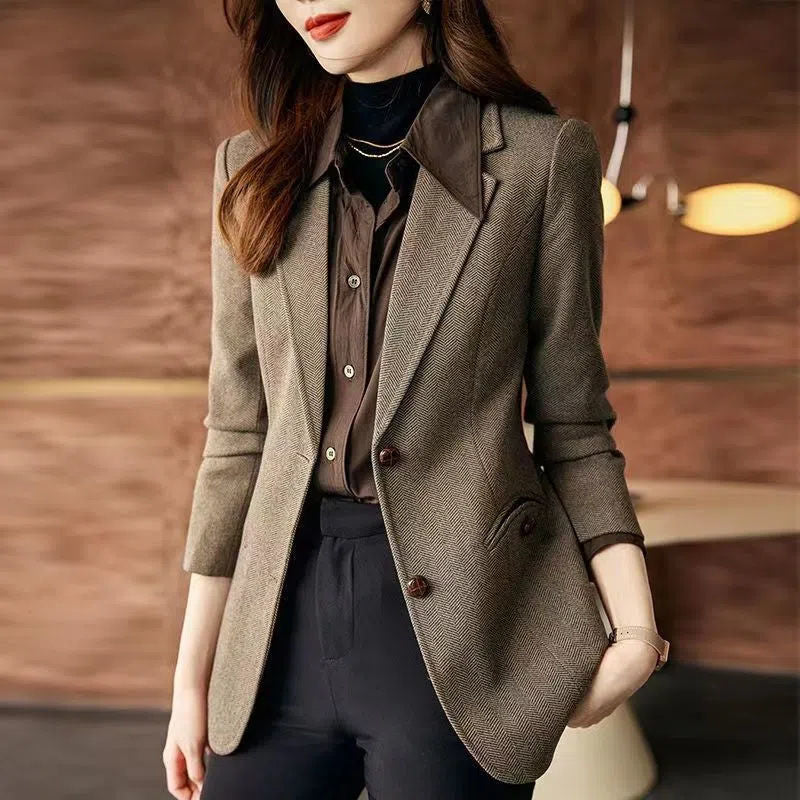 The Nedlands Herringbone Blazer by WentSchmick