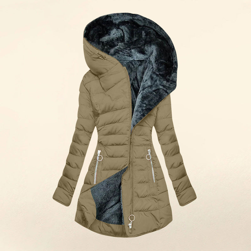 The Macedon Zip-Up Padded Coat by WentSchmick