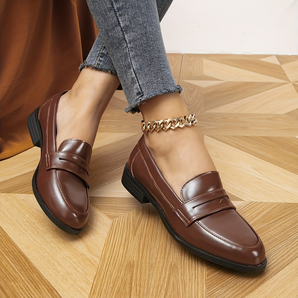 The Middle Park Wedge Heel Loafer by WentSchmick