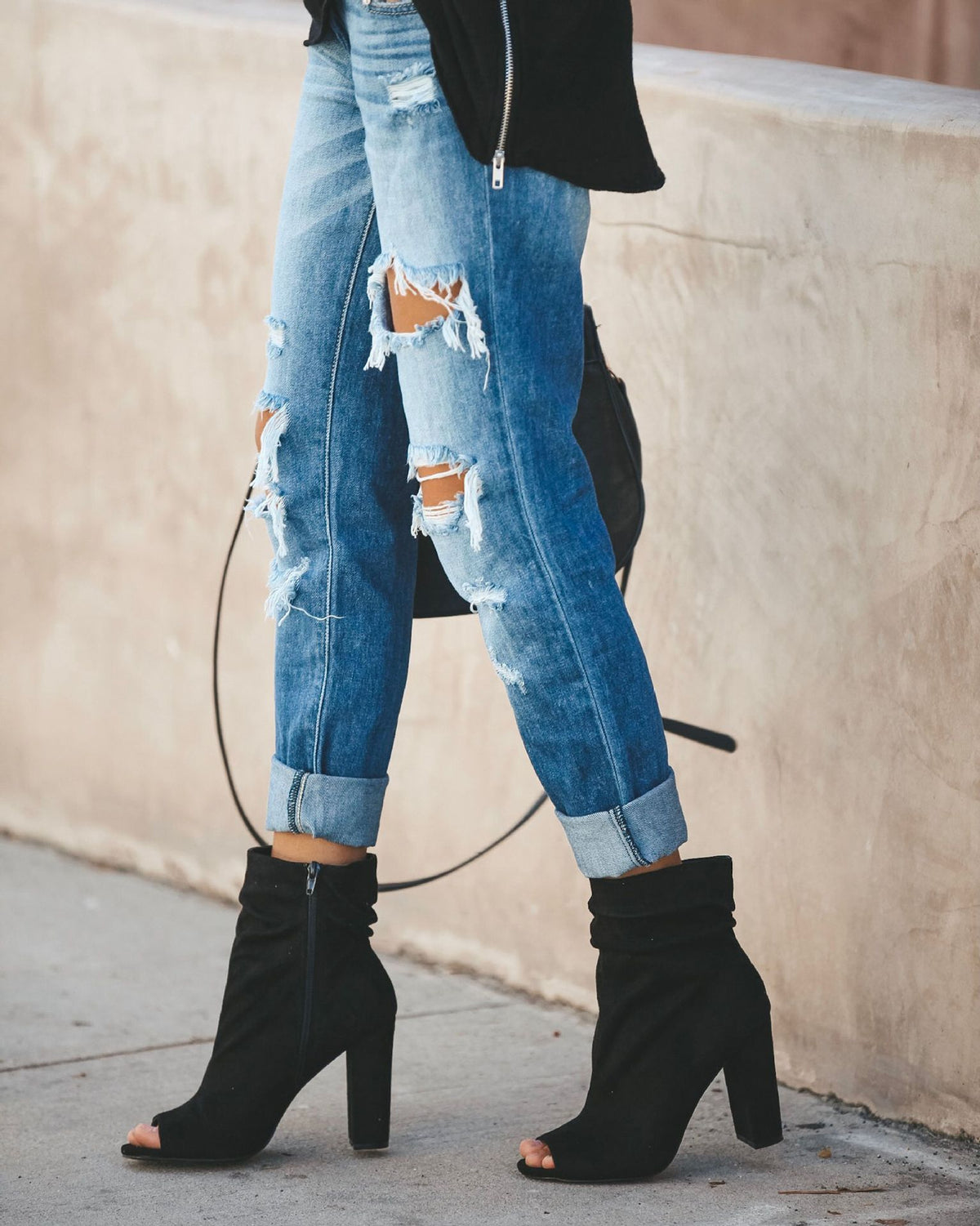 The Currumbin Distressed Ripped Jeans by WentSchmick