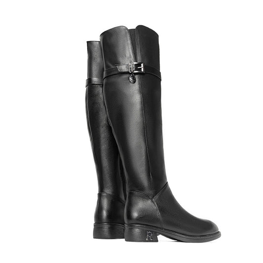 The Berry Over-the-Knee Cowhide Boots by WentSchmick