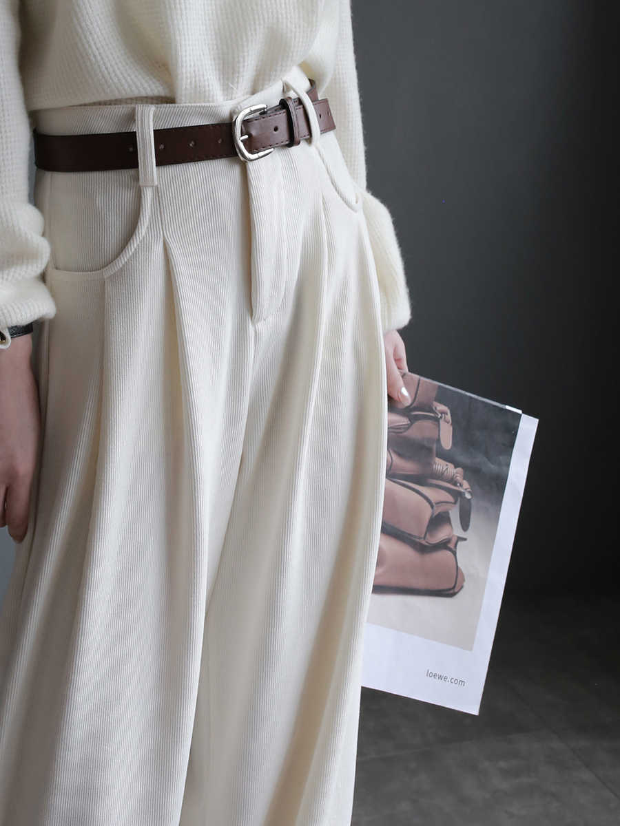 The Castlemaine Corduroy Wide-Leg Pants by WentSchmick