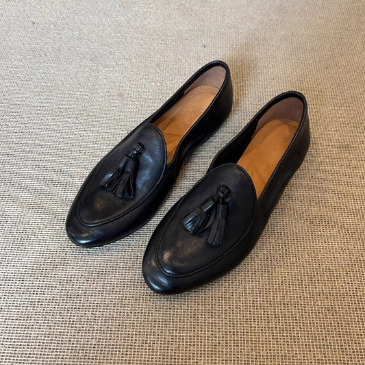 The Mornington Retro Leather Driving Loafers by WentSchmick