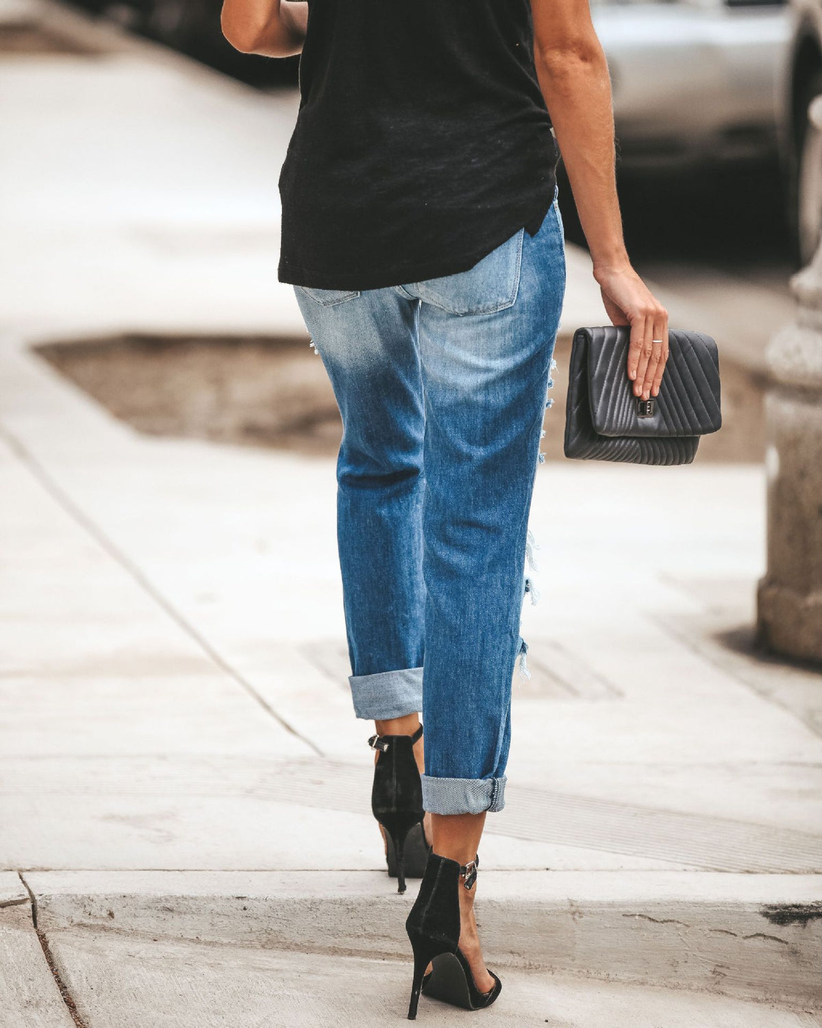 The Currumbin Distressed Ripped Jeans by WentSchmick