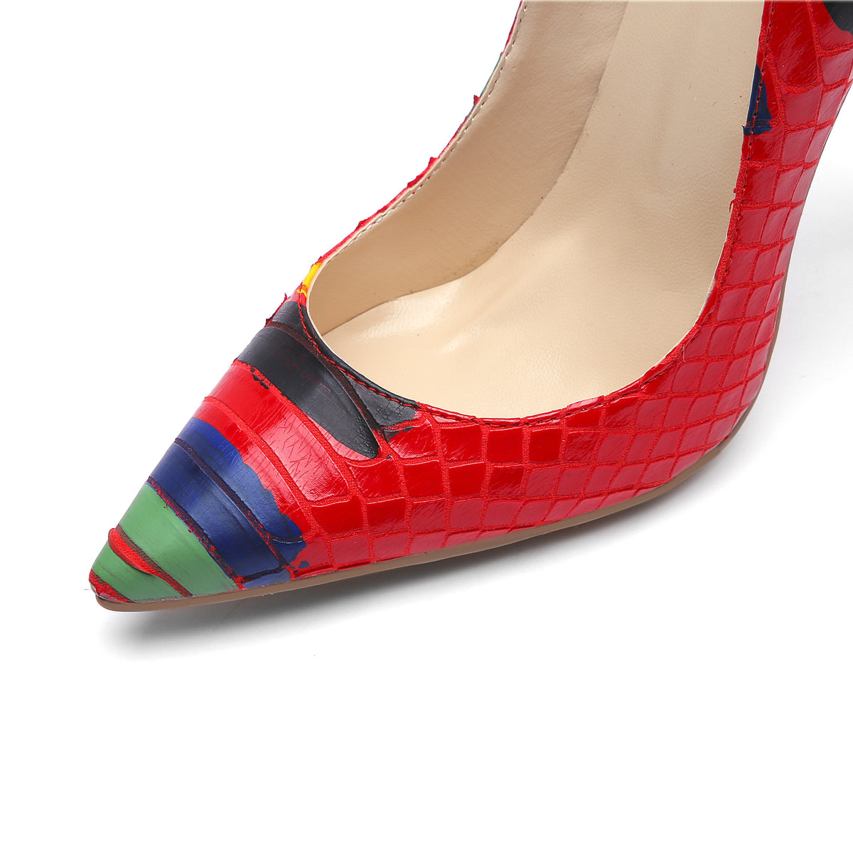The Kirribilli Two-Tone Pointed Stiletto by WentSchmick