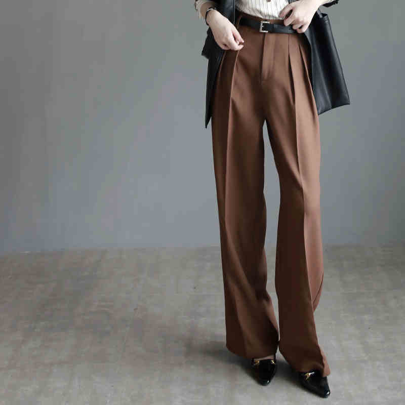 The Southbank Floor-Length Straight Suit Pants by WentSchmick